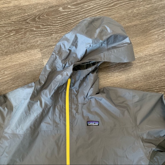 Patagonia Men’s Gray Windbreaker Light Jacket XXL - Picture 3 of 13